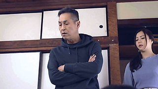 JAPENESE Widow MIU SHIROMINE Get Pregnant BY FATHER IN LAW