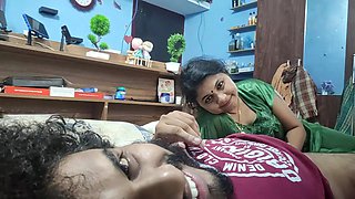 Wife Sex with Husband, Mallu Hot Sex, Vaishnavy and Sharun Raj Hot Sex, Mallu Sex