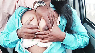 Stepdaughter with Stepmom's Boyfriend in the Car