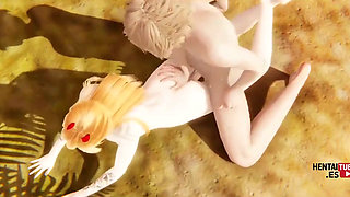 Chainsaw Man Hentai - Power Fucked in the Beach - Asian Japanese Manga Anime Porn