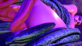 Space Creature Fucks 3 D Hentai