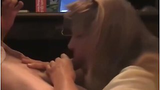 My Stepmom Catches Me And Swallows All My Cum