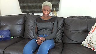 BUSTY EBONY college girl went all the way with me