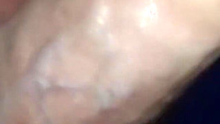 POV My Girlfriend Takes My Dick in Her Mouth Blowjob While Watching a Movie and Her Body Is Hairy