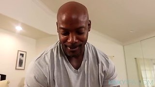 Karlee Greys Big Cock Interracial Massage Fuck
