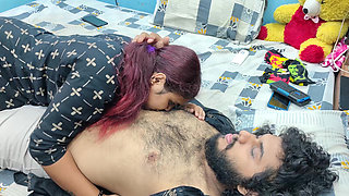 Girl Kissing Boy and Seduce Boy with Hot Romance