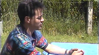 A Charentaise Passes a Casting in the Open Air