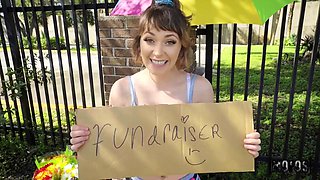 Ava Sinclaire Takes Big Cock Public in POV