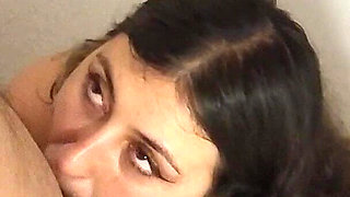 My GF Loves Gagging on My Cock