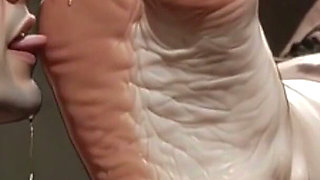 Massive Giantess BBW Foot Slave - Tiny Man Licking Her Huge Feet