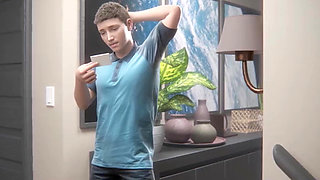 Fucking Mu Stepmom in Bathroom