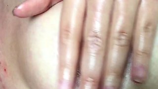 Big boobs milf masturbates with her dildo