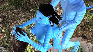 3D Toon - Blue Alians have Sex - Facial Cumshot - WWW.3DPLAY.ME - 3D Hentai
