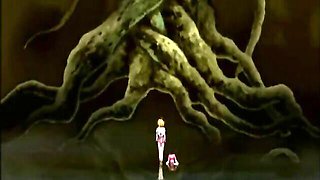 Hoochie's big tits action