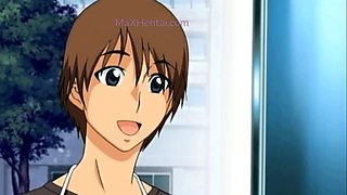 Fingering her Hairy Pussy (Hentai)