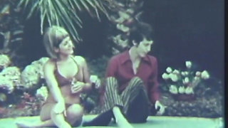 Hot vintage sex outdoor by the swimming pool!