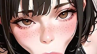 Horny Sian Slut Blowjob and Wet Pussy Fuck! Ai Anime