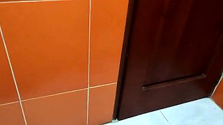 Big Cock Guy Fucks Small Tit Latina Before Her Bath