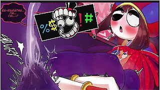 Pomni Takes Care Of Her Dick - Pomni And Ragatha Anti Abstraction Methods - Ryzryz With Car Toon