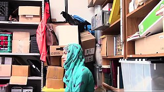 Police raid ends in rough sex Hijab-Wearing Arab Teen Harass