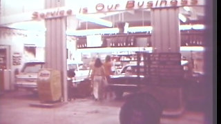 Vintage sex in the car