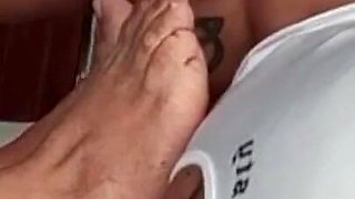 Sucking My Mature Stepmother's Feet