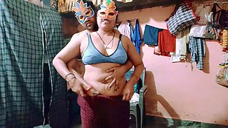 Desi stepbrother has his way with his hot step-sister with big milk jugs