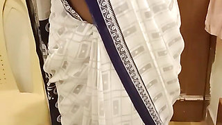 Tamil Naughty Wife's Desi Saree Seduction & Boobs Show Post-ex-lover Hook-up - Cuck Films! IndianHotwifeX