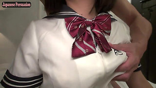 G Cup Sss Beauty Lookalike. Uniform Hotel Date with Sweet Loving Blowjob