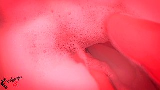 Girl with a Great Figure in the Bathroom