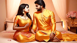 Hot Indian Desi Couple Holi Special Romance