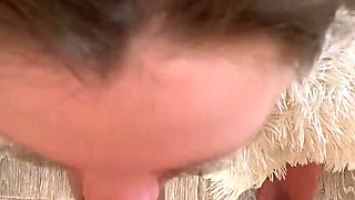 Beautiful Brunette with Big Tits Loves to Suck Cock!