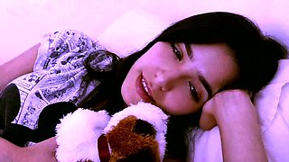 ASMR Glow Unedited Video in Panties - When You Can't Sleep
