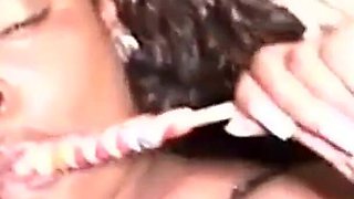 Lisa Rivera Sucks a Lollipop and a Dick at the Same Time