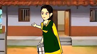 Husband Wife and Maid Gangu Bai Ki Chudai Ki Story, Hindi Cartoon Sex Story