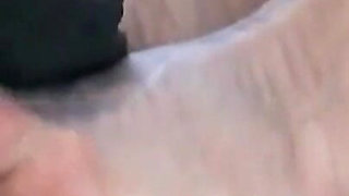 Horny Jerking off in the Stockings
