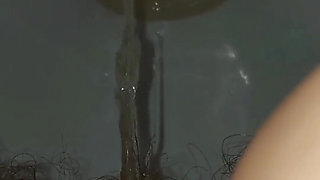 Showing off My Hairy Armpits and Piss