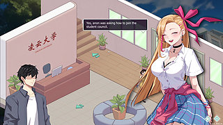 Happy student part 5! It is a new student and she got an octupus in her pussy! It is stuck I need to get it out!