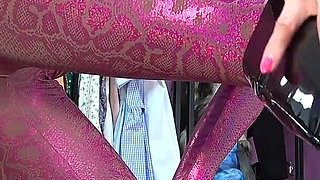 Interactive Gfe Series Shiny Catsuit Girlfriend Controls Your Stroke