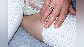 White Sock Fetish, Panty, Wet Pussy