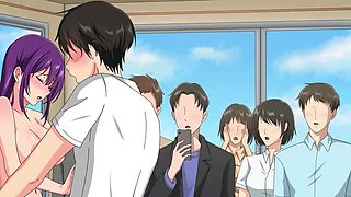 Classroom Public Sex: Chetanaki's Uncensored Hentai Fuck with Big Tits and Creampie