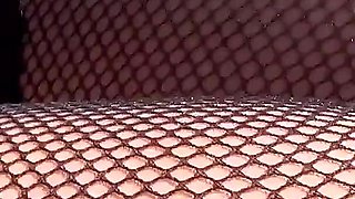 Sensual sex in the open air. Cum on legs