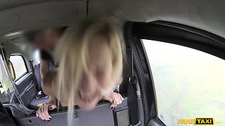 Older Lady's Big Twat Lips Opened 2 - Fake Taxi