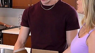 Step Mom Catches Big Tits Teen Step Daughter Fucking Step Bro Bwc