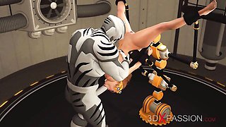 Hd smut with flirtatious sweetie from 3DXPassion
