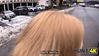 Hunt4k. sex with a sexy blonda is the hottest gam therapy