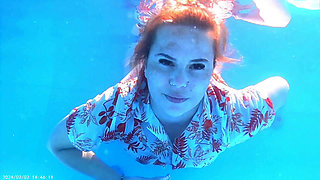 Long Breath Holding Underwater