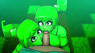 Minecraft Parody Hornycraft Full Game Gallery Character Slime Girls
