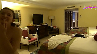 Horny Couple Was Caught Having Sex on a Hotel Balcony