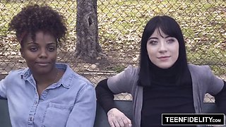 TEENFIDELITY Little Goth Charlotte Sartre Assfucked